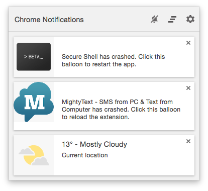 Chrome ssh extension crashes for no reason